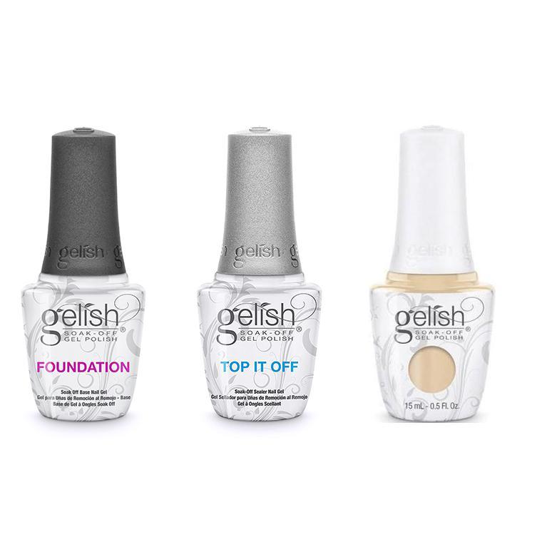 Gelish Combo - Base, Top & Need A Tan - Gel Polish at Beyond Polish