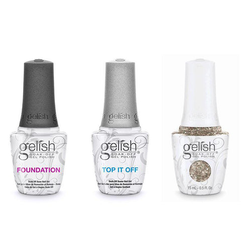 Gelish Combo - Base, Top & Sledding In Style