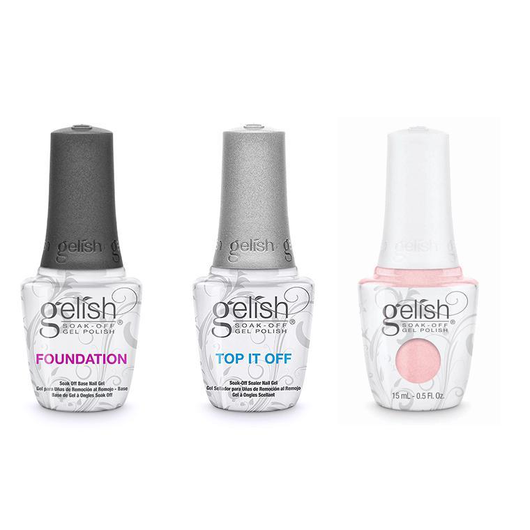 Gelish Combo - Base, Top & Taffeta - Gel Polish at Beyond Polish