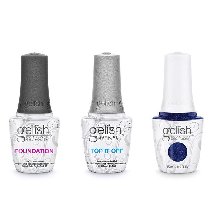 Gelish Combo - Base, Top & Wiggle Fingers Wiggle Thumbs That's The Way The Magic Comes - Gel Polish at Beyond Polish