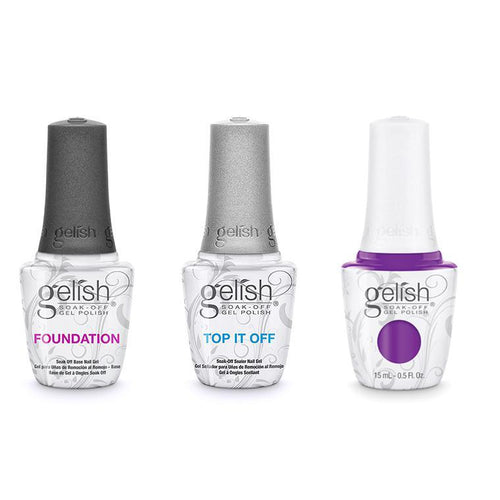 Gelish Combo - Base, Top & You Glare I Glow