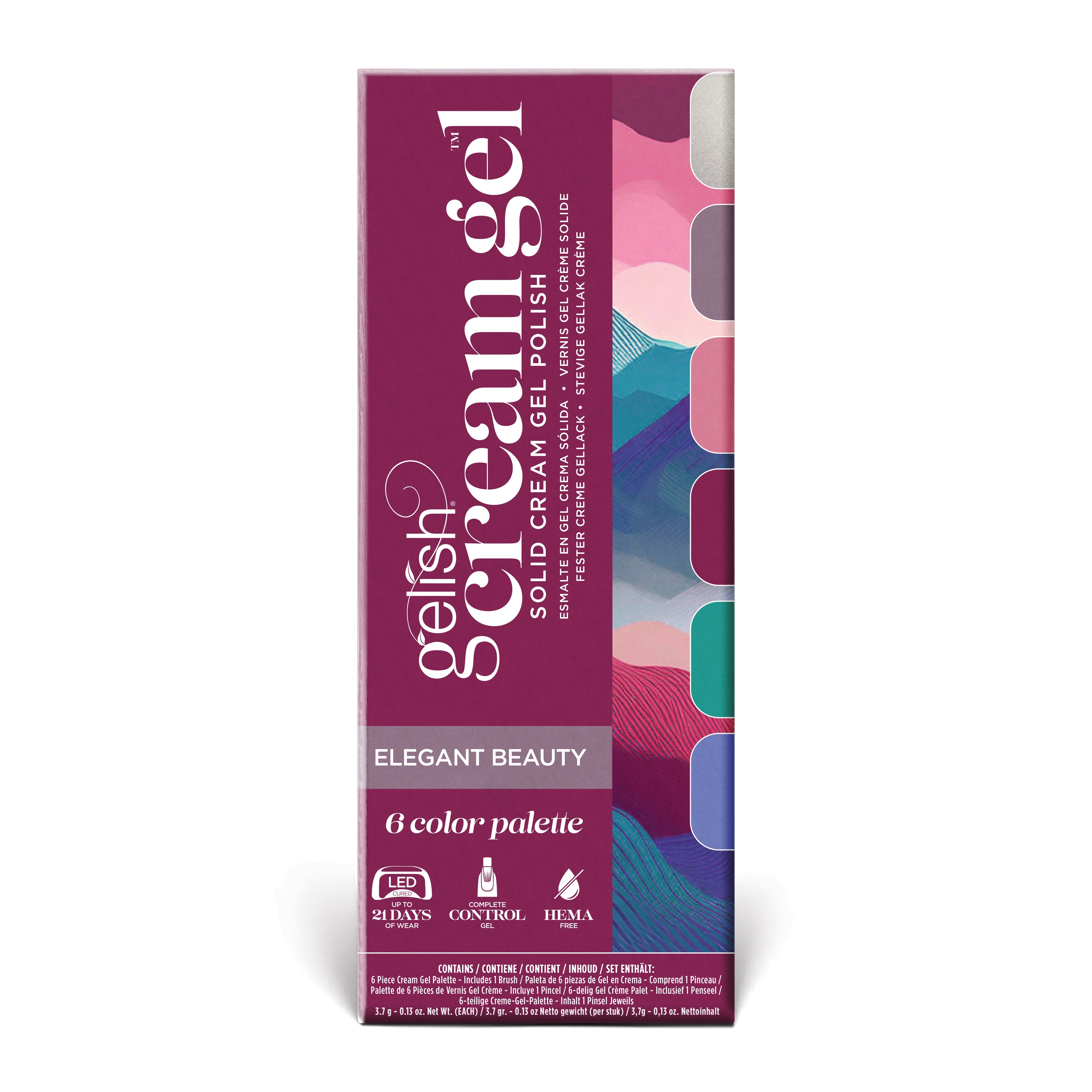 Gelish - Cream Gel Palette - Elegant Beauty - Gel Polish at Beyond Polish