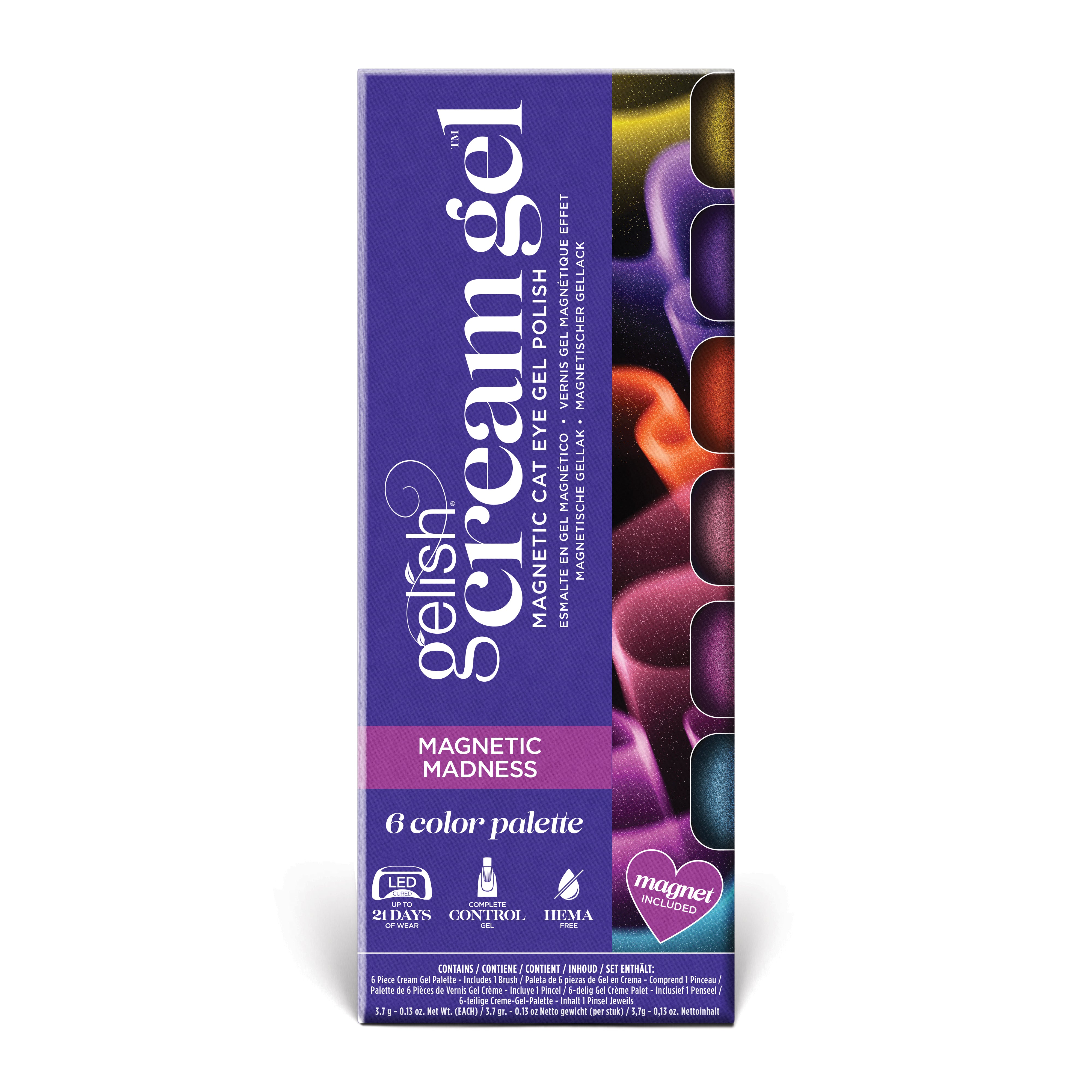 Gelish - Cream Gel Palette - Magnetic Madness - Gel Polish at Beyond Polish