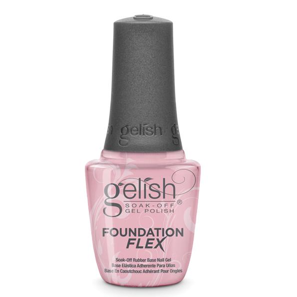 Gelish - Foundation Flex Soak-Off Rubber Base Nail Gel - Light Nude (0.5 oz) - Nail Extensions at Beyond Polish