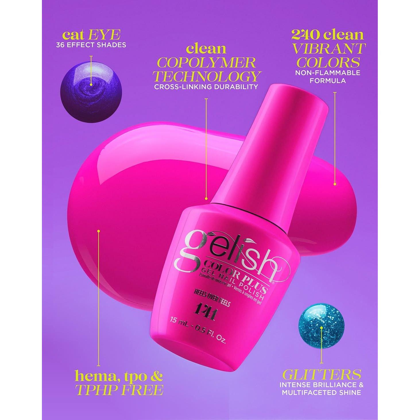 Gelish Gel Color Plus - 46 pcs 0.5 oz - Gel Polish at Beyond Polish