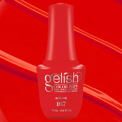 Gelish Gel Color Plus - All The Rouge 0.5 oz - Gel Polish at Beyond Polish