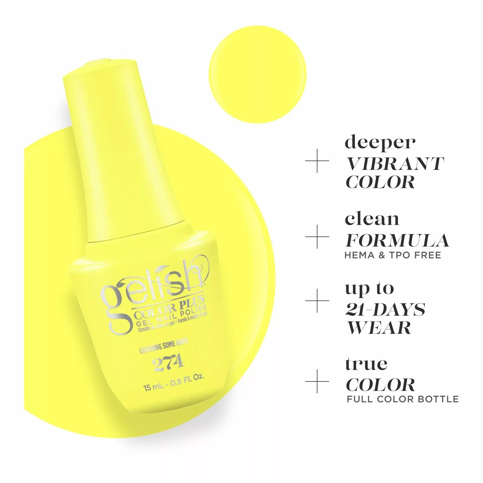 Gelish Gel Color Plus - Catching Some Rays 0.5 oz - Gel Polish at Beyond Polish