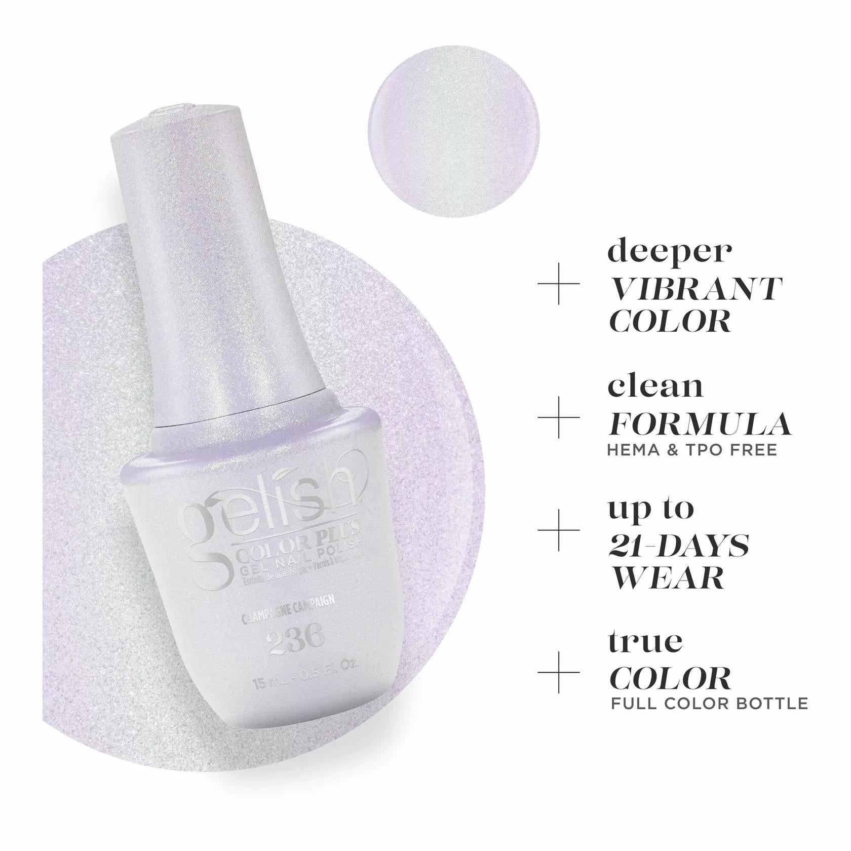 Gelish Gel Color Plus - Champagne Campaign 0.5 oz - Gel Polish at Beyond Polish