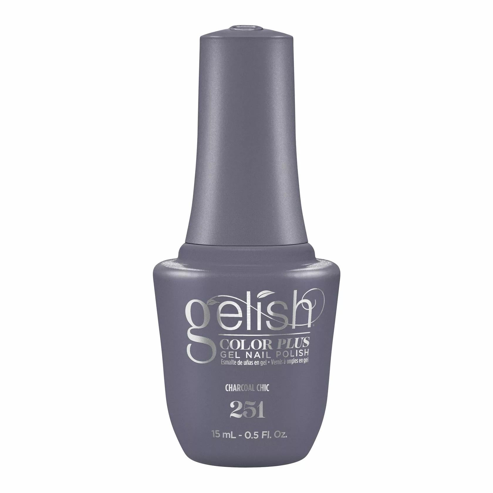 Gelish Gel Color Plus - Charcoal Chic 0.5 oz - Gel Polish at Beyond Polish