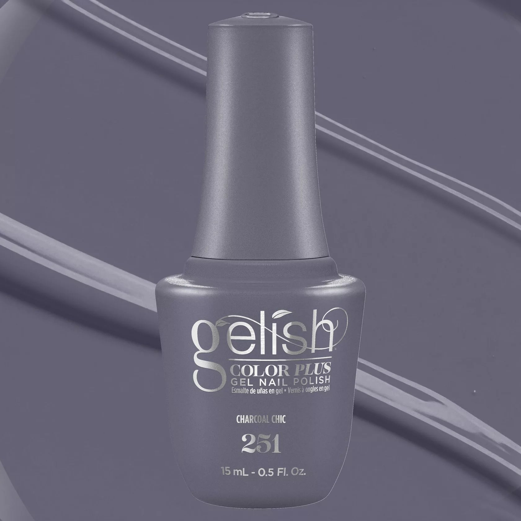 Gelish Gel Color Plus - Charcoal Chic 0.5 oz - Gel Polish at Beyond Polish