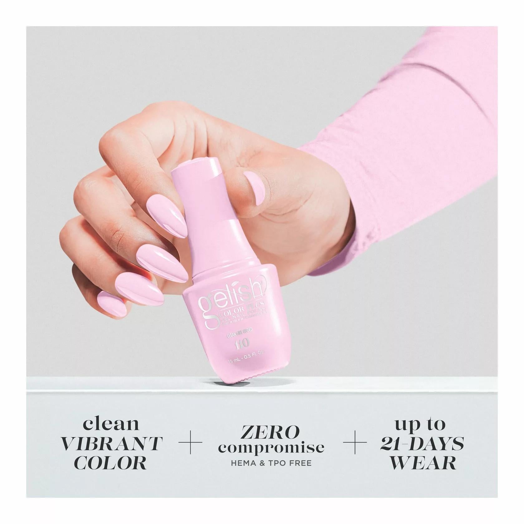 Gelish Gel Color Plus - Clean Girl Coded 0.5 oz - Gel Polish at Beyond Polish