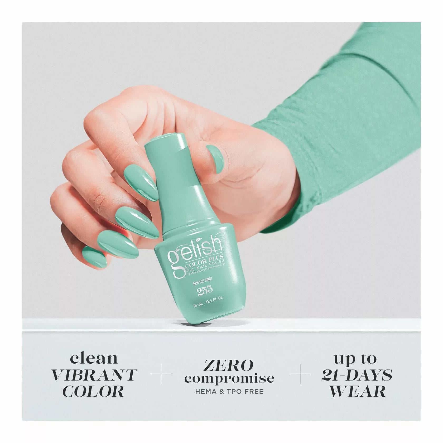 Gelish Gel Color Plus - Dew You Mind? 0.5 oz - Gel Polish at Beyond Polish