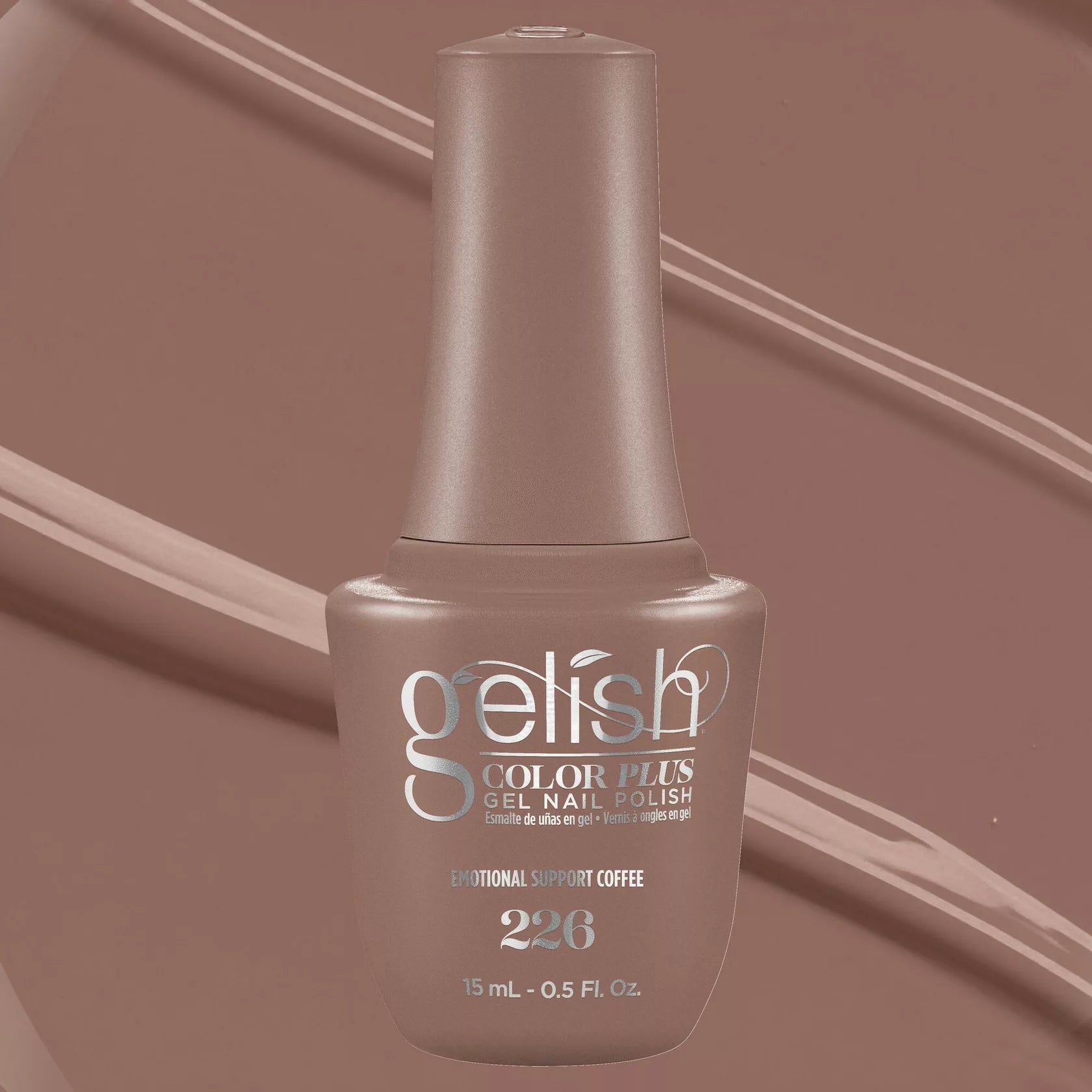Gelish Gel Color Plus - Emotional Support Coffee 0.5 oz - Gel Polish at Beyond Polish