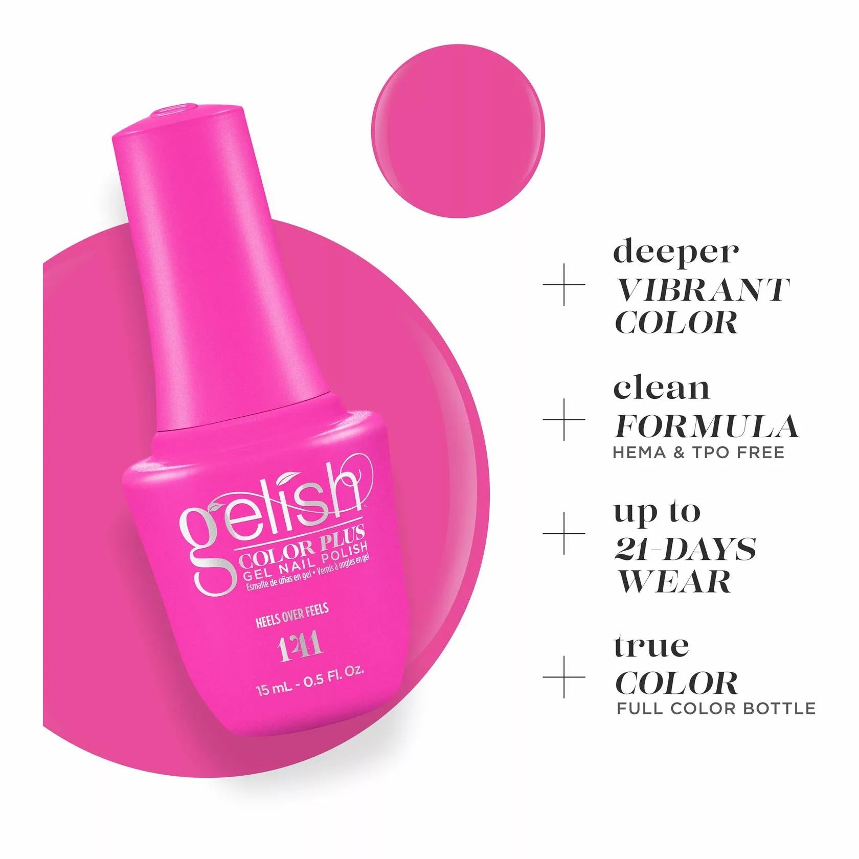 Gelish Gel Color Plus - Heels Over Feels 0.5 oz - Gel Polish at Beyond Polish
