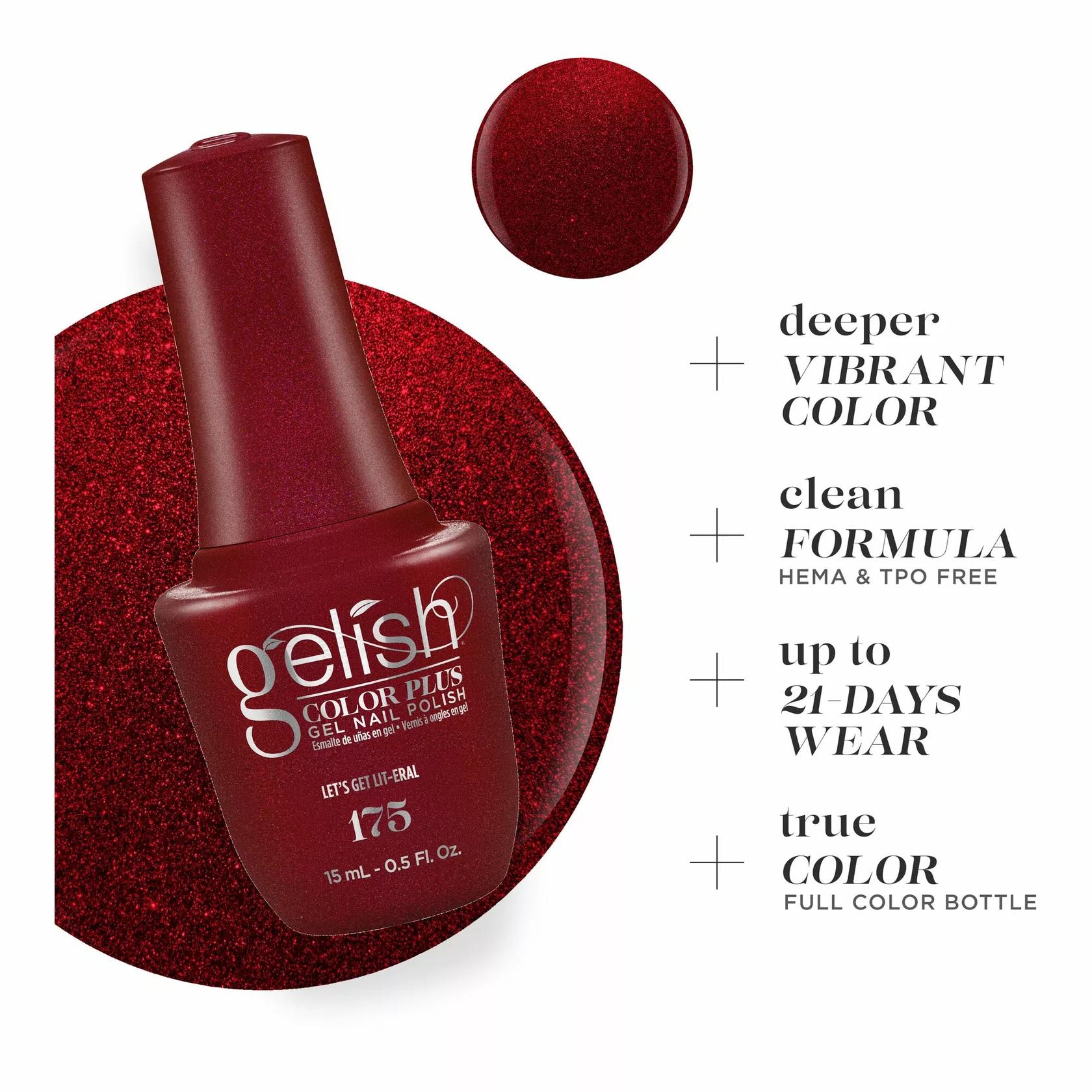 Gelish Gel Color Plus - Let's Get Lit-eral 0.5 oz - Gel Polish at Beyond Polish