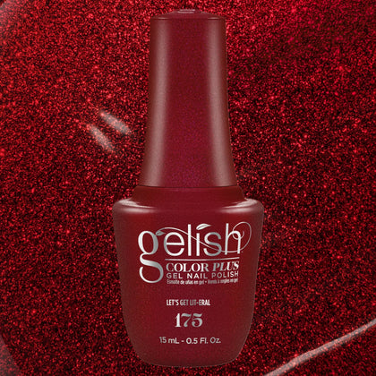 Gelish Gel Color Plus - Let's Get Lit-eral 0.5 oz - Gel Polish at Beyond Polish