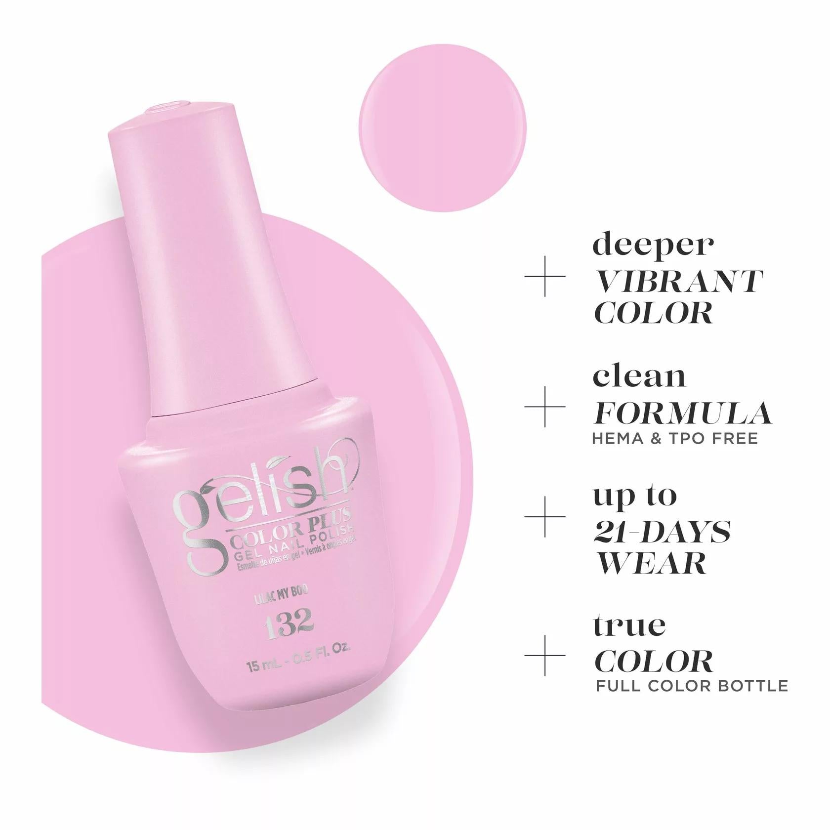 Gelish Gel Color Plus - Lilac My Boo 0.5 oz - Gel Polish at Beyond Polish