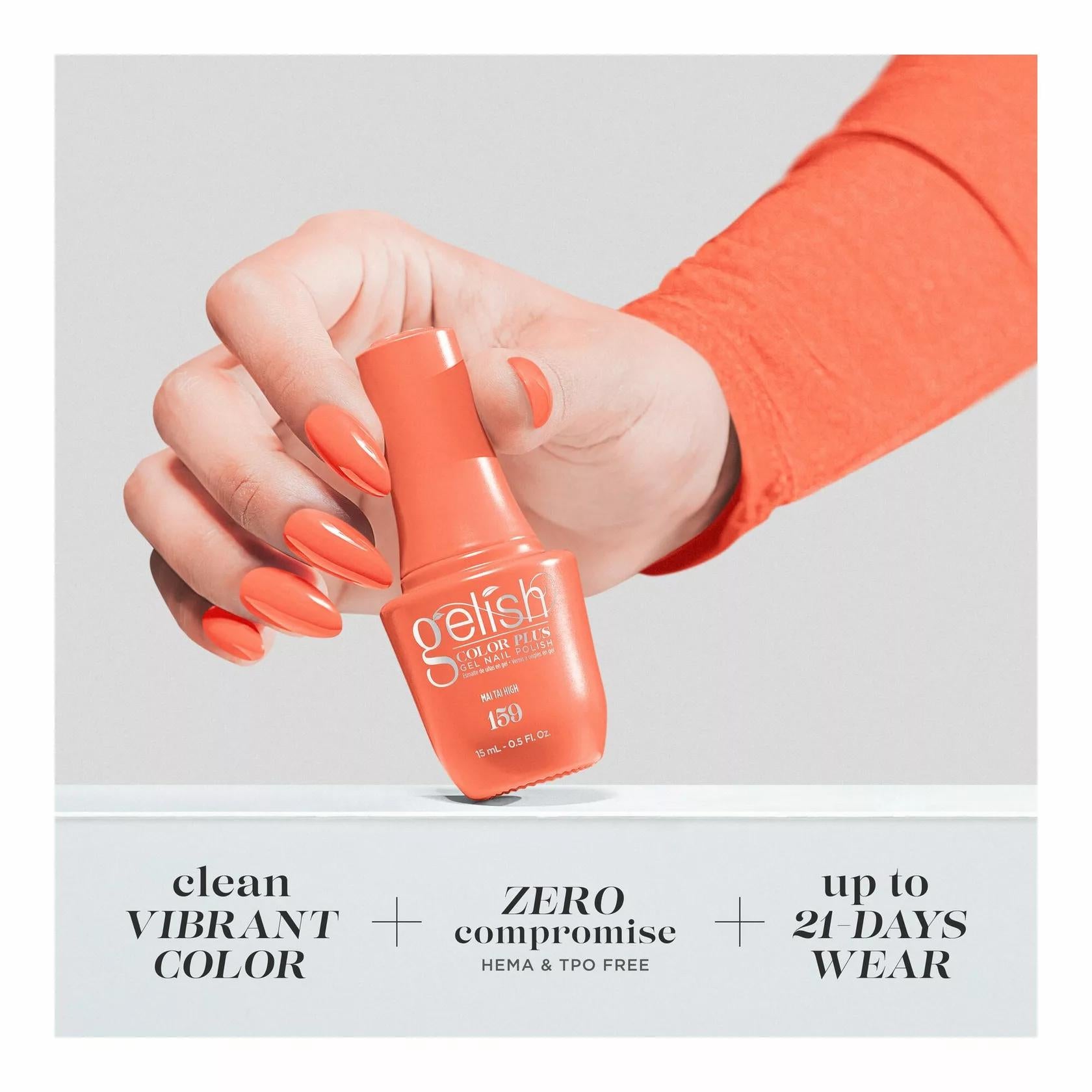 Gelish Gel Color Plus - Mai Tai High 0.5 oz - Gel Polish at Beyond Polish