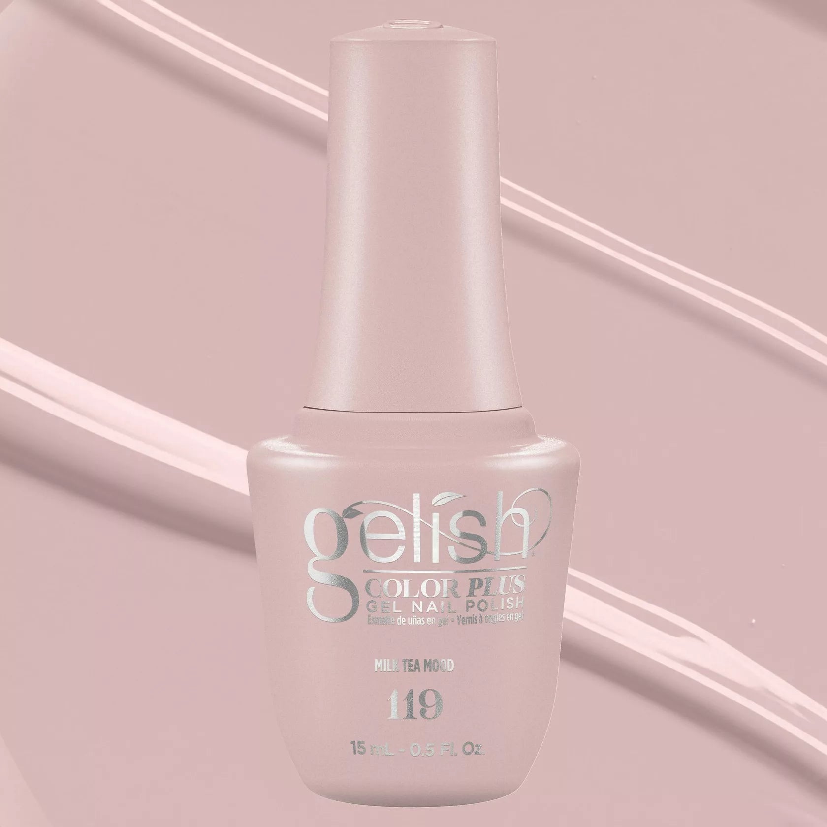 Gelish Gel Color Plus - Milk Tea Mood 0.5 oz - Gel Polish at Beyond Polish