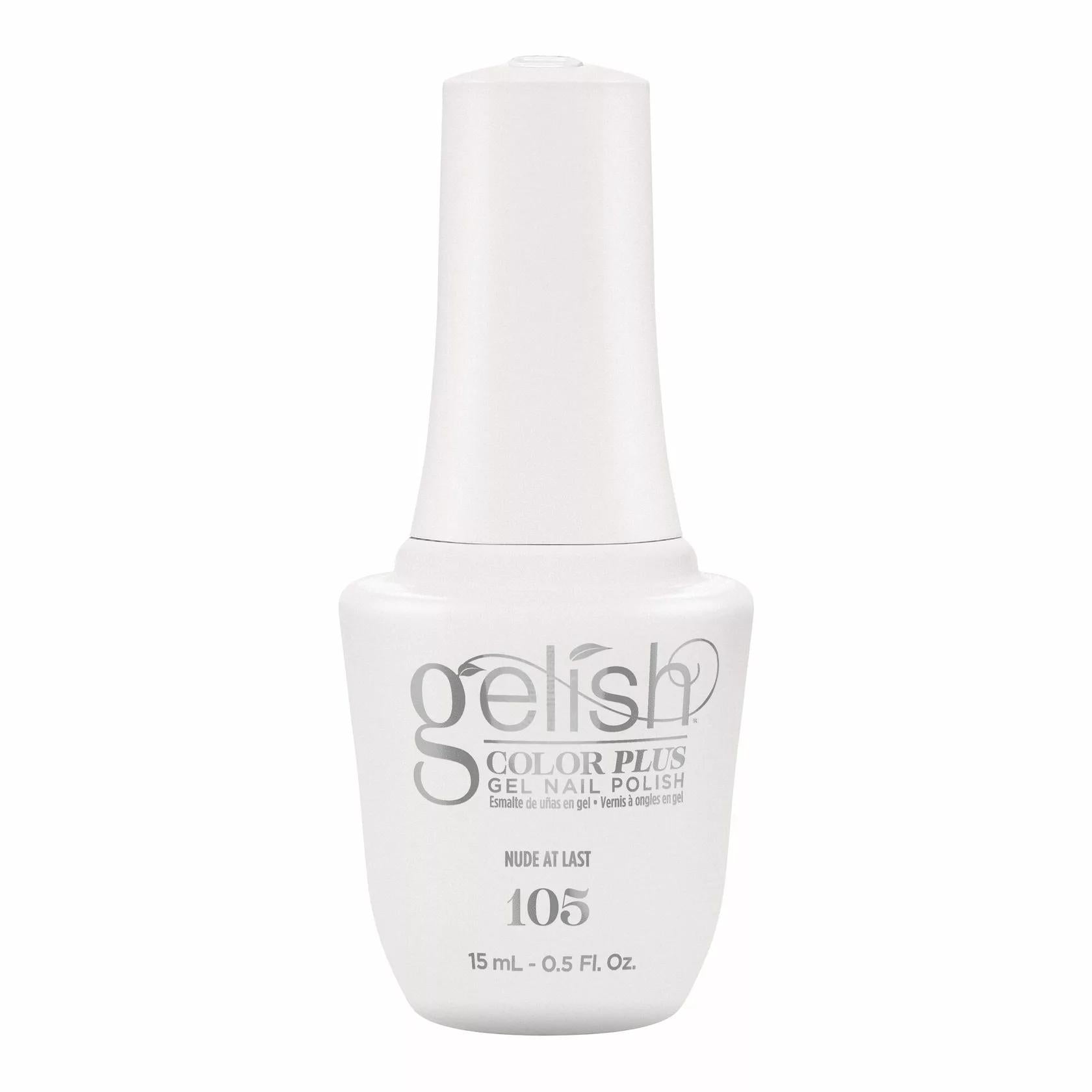Gelish Gel Color Plus - Nude At Last 0.5 oz - Gel Polish at Beyond Polish
