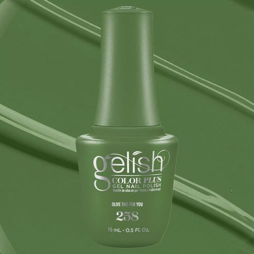 Gelish Gel Color Plus - Olive This For You 0.5 oz