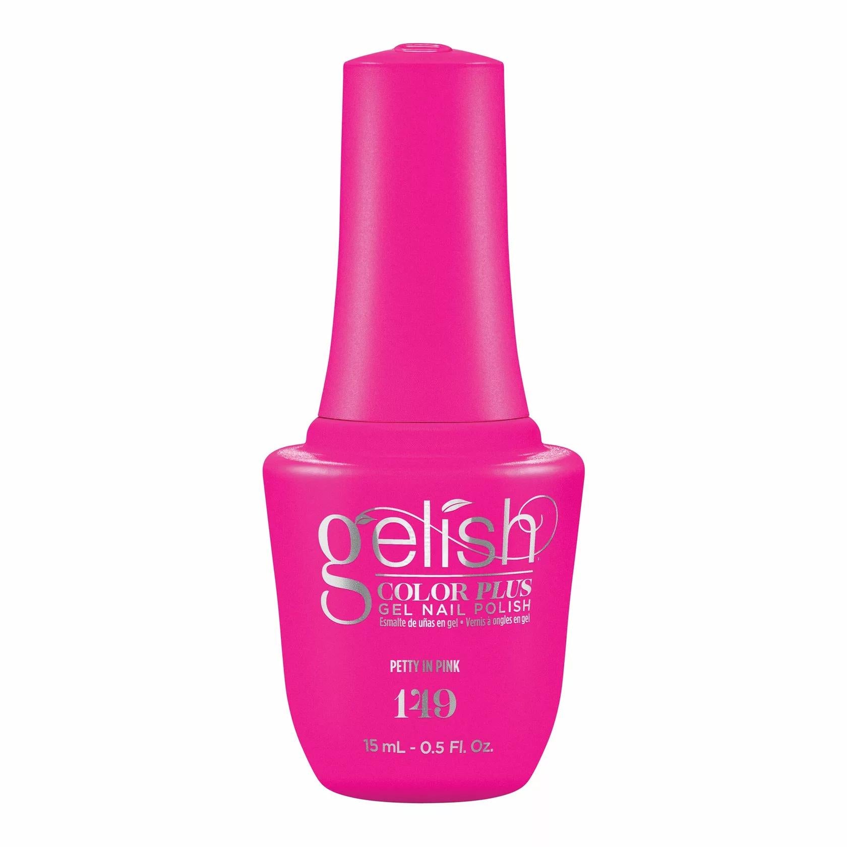 Gelish Gel Color Plus - Petty In Pink 0.5 oz - Gel Polish at Beyond Polish