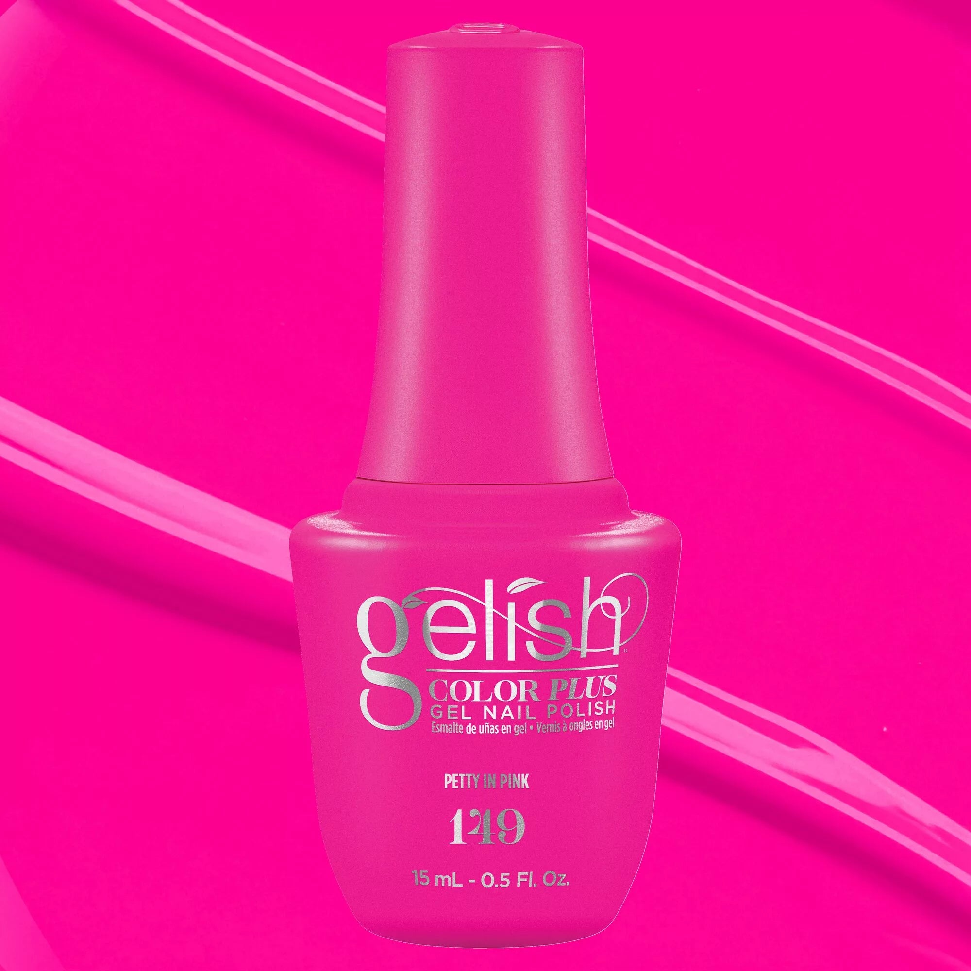 Gelish Gel Color Plus - Petty In Pink 0.5 oz - Gel Polish at Beyond Polish