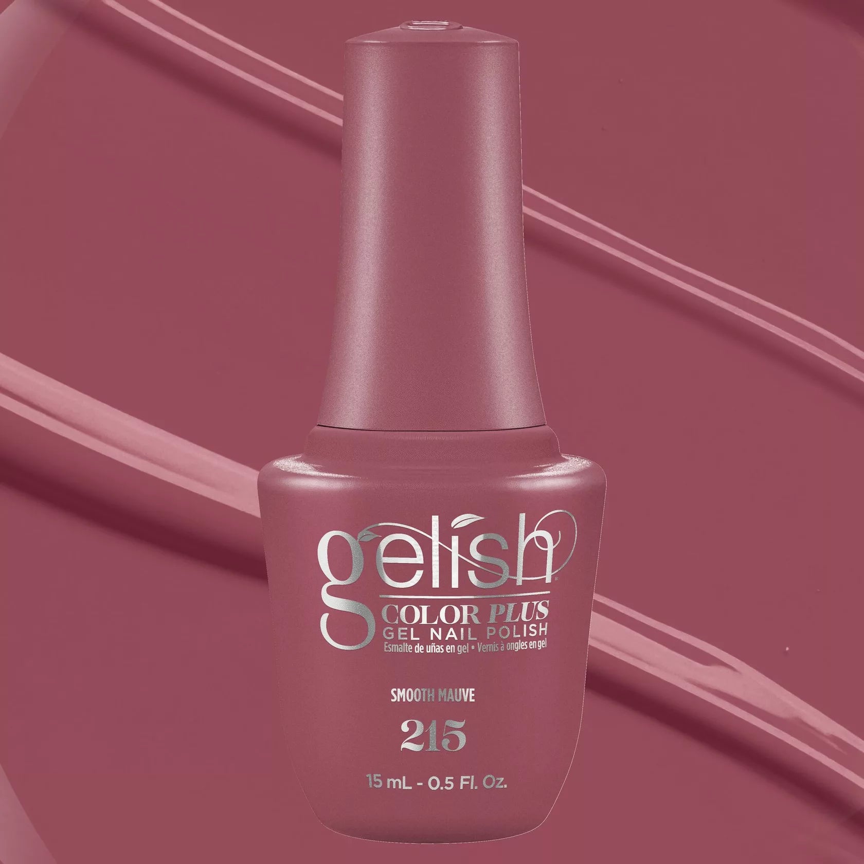 Gelish Gel Color Plus - Smooth Mauve 0.5 oz - Gel Polish at Beyond Polish