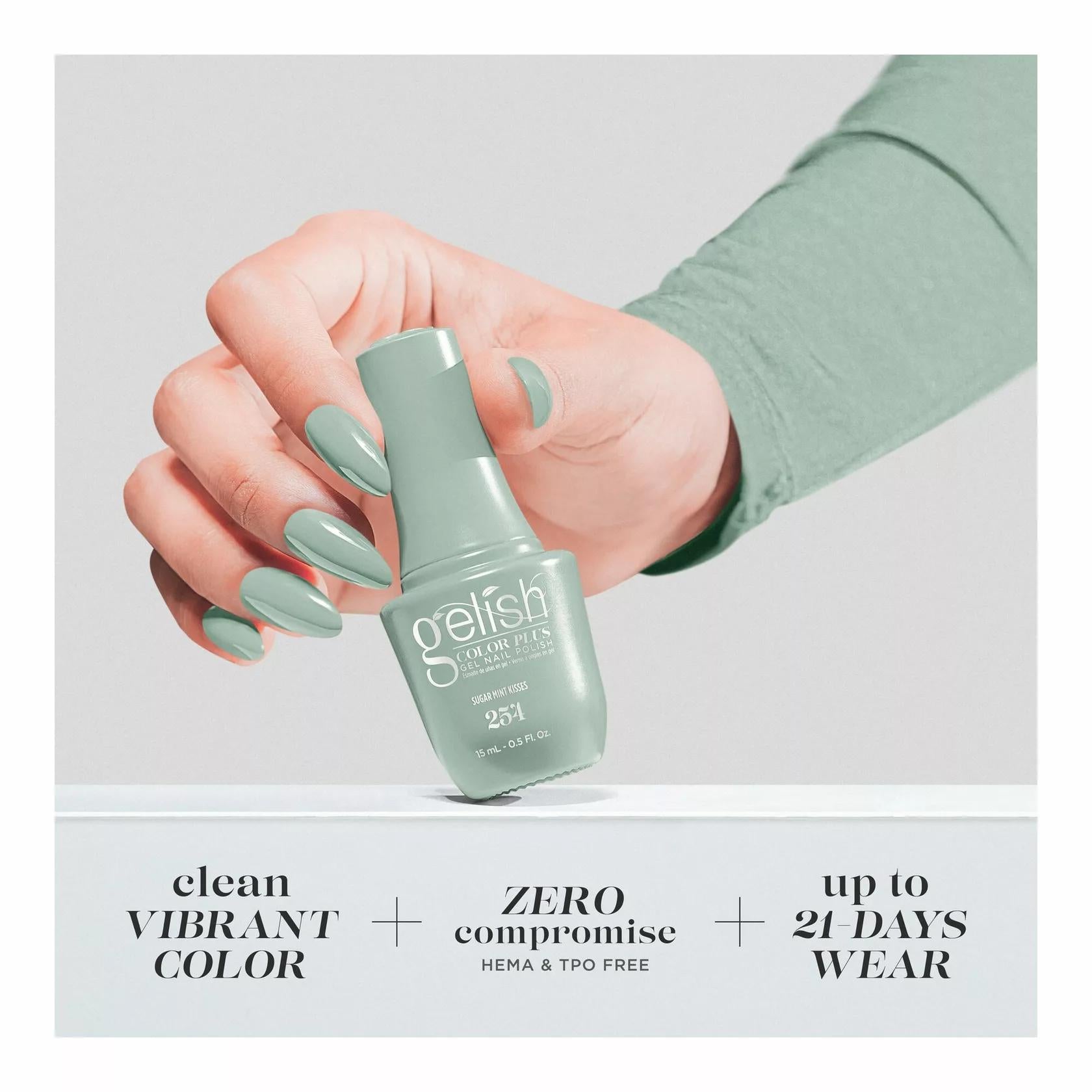 Gelish Gel Color Plus - Sugar Mint Kisses 0.5 oz - Gel Polish at Beyond Polish
