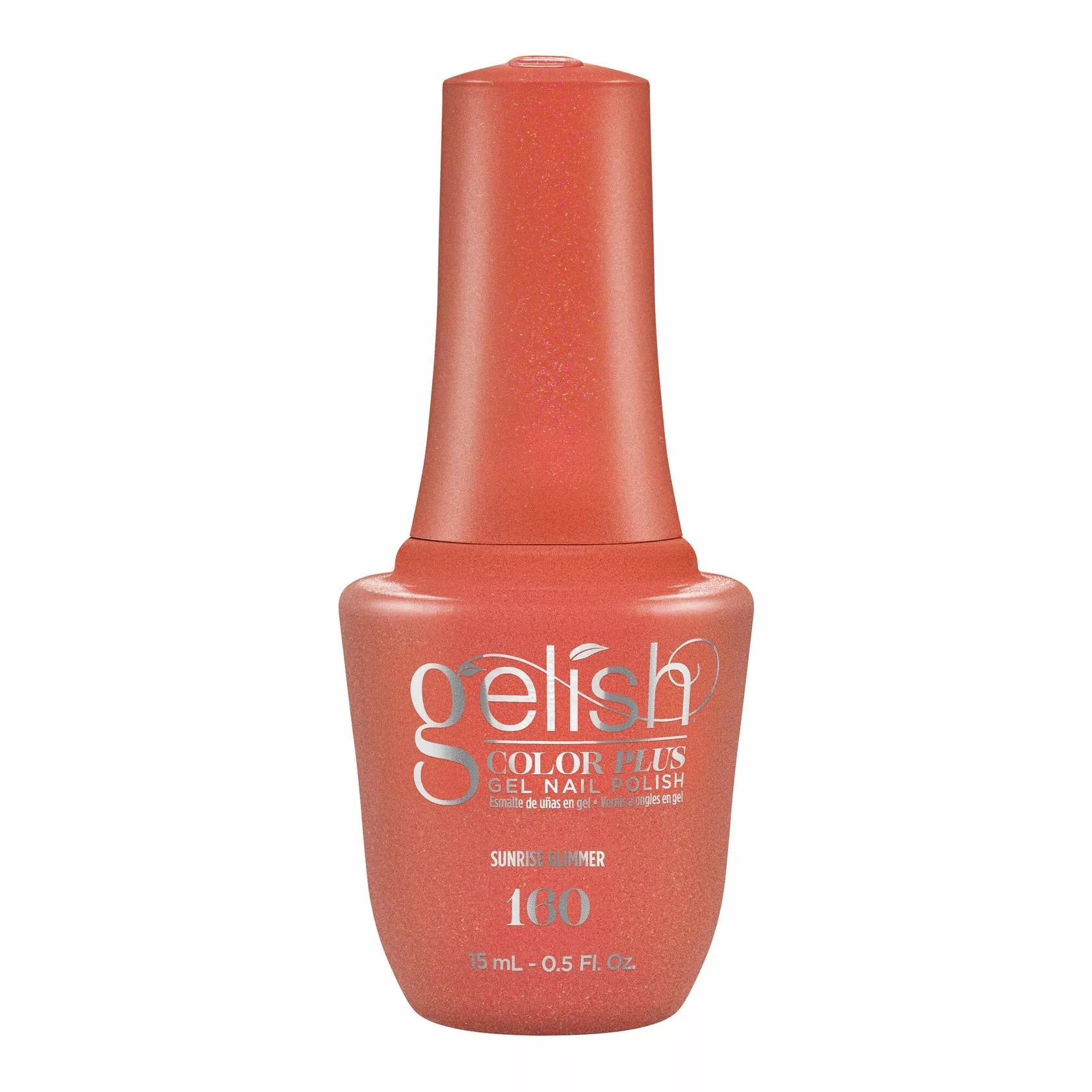 Gelish Gel Color Plus - Sunrise Glimmer 0.5 oz - Gel Polish at Beyond Polish