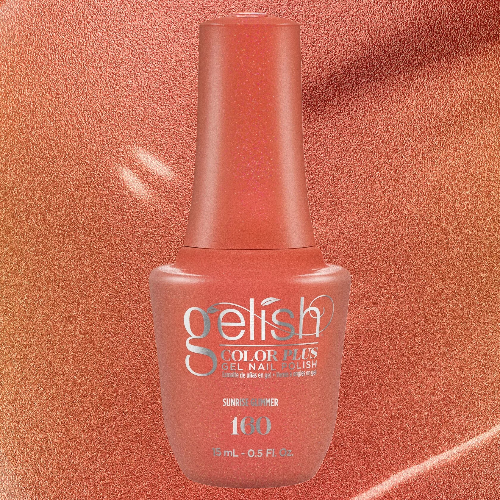 Gelish Gel Color Plus - Sunrise Glimmer 0.5 oz - Gel Polish at Beyond Polish