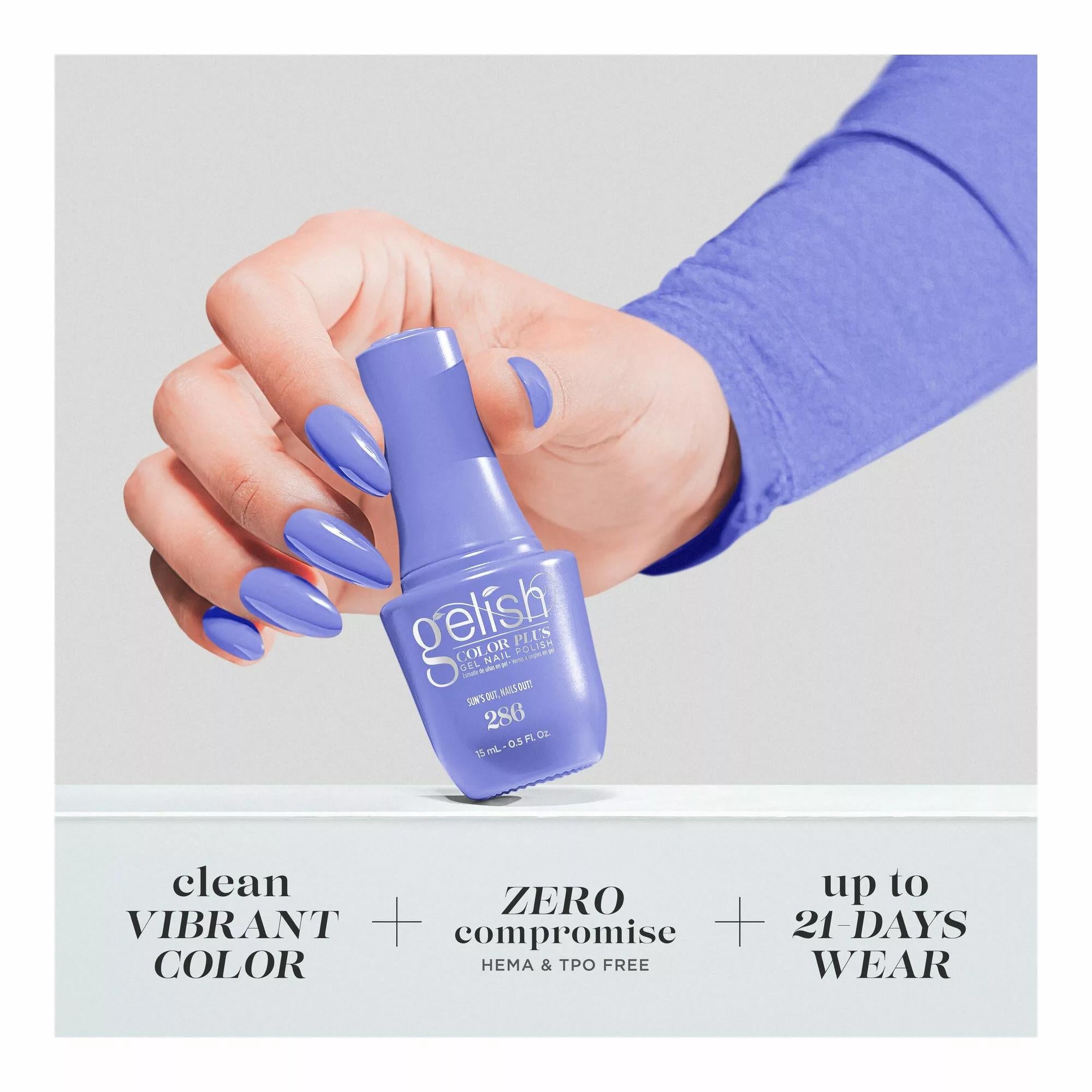 Gelish Gel Color Plus - Sun's Out, Nails Out! 0.5 oz - Gel Polish at Beyond Polish