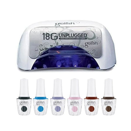 Gelish In Frame Fall Combo - Collection & 18G Light Plus Unplugged