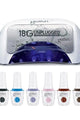 Gelish In Frame Fall Combo - Collection & 18G Light Plus Unplugged - Gel Polish at Beyond Polish