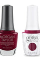 Gelish & Morgan Taylor Combo - A Tale Of Two Nails - Gel & Lacquer Polish at Beyond Polish