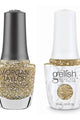 Gelish & Morgan Taylor Combo - All That Glitters Is Gold - Gel & Lacquer Polish at Beyond Polish