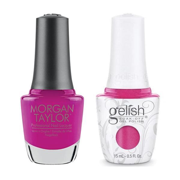 Gelish & Morgan Taylor Combo - Amour Color Please - Gel & Lacquer Polish at Beyond Polish