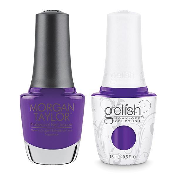 Gelish & Morgan Taylor Combo - Anime-zing Color! - Gel & Lacquer Polish at Beyond Polish