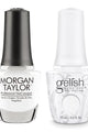 Gelish & Morgan Taylor Combo - Arctic Freeze - Gel & Lacquer Polish at Beyond Polish