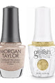 Gelish & Morgan Taylor Combo - Bronzed - Gel & Lacquer Polish at Beyond Polish