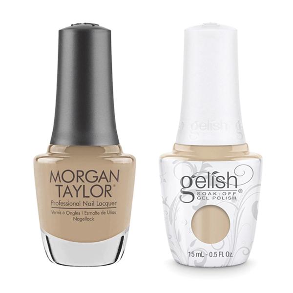 Gelish & Morgan Taylor Combo - Do I Look Buff? - Gel & Lacquer Polish at Beyond Polish
