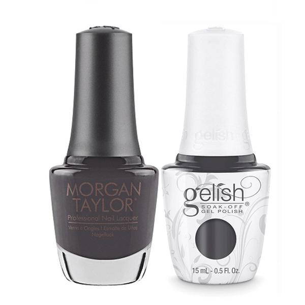 Gelish & Morgan Taylor Combo - Fashion Week Chic - Gel & Lacquer Polish at Beyond Polish