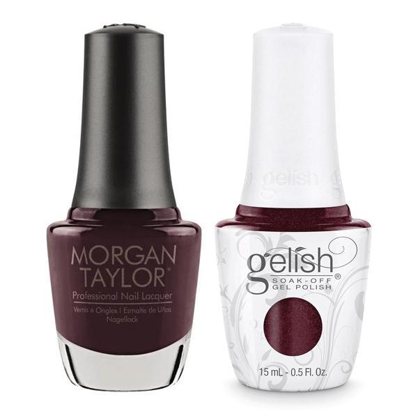 Gelish & Morgan Taylor Combo - Figure 8s & Heartbreaks - Gel & Lacquer Polish at Beyond Polish