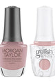 Gelish & Morgan Taylor Combo - Gardenia My Heart - Gel & Lacquer Polish at Beyond Polish