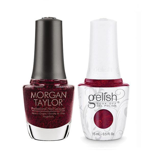 Gelish & Morgan Taylor Combo - Good Gossip - Gel & Lacquer Polish at Beyond Polish