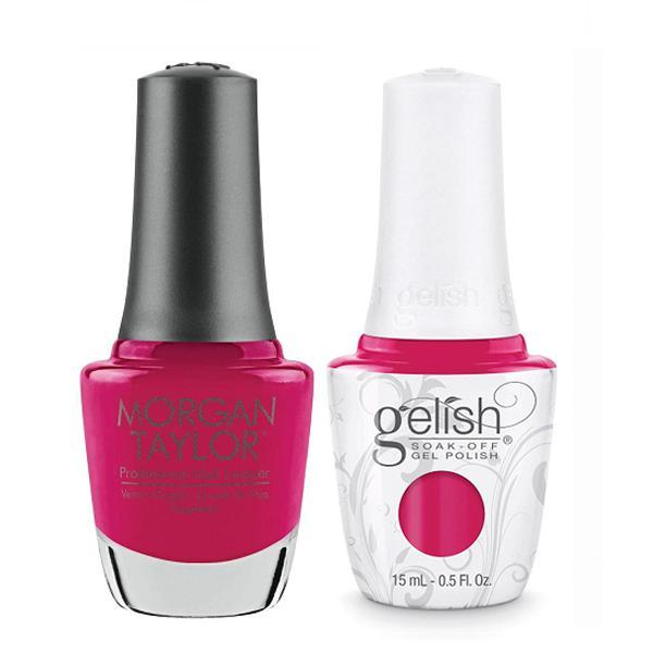 Gelish & Morgan Taylor Combo - Gossip Girl - Gel & Lacquer Polish at Beyond Polish