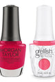 Gelish & Morgan Taylor Combo - Hip Hot Coral - Gel & Lacquer Polish at Beyond Polish