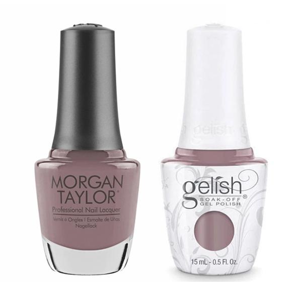 Gelish & Morgan Taylor Combo - I Or-chid You Not - Gel & Lacquer Polish at Beyond Polish