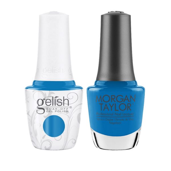Gelish & Morgan Taylor Combo - I was Framed - Gel & Lacquer Polish at Beyond Polish