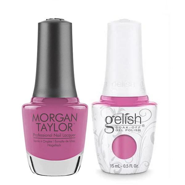 Gelish & Morgan Taylor Combo - It's A Lily - Gel & Lacquer Polish at Beyond Polish